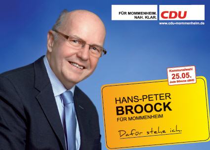 Postkarte CDU Mommenheim